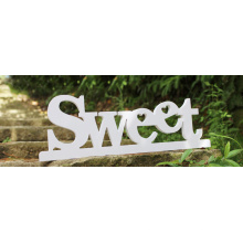 Customed Wooden English Letters Decoration Sign para el dormitorio